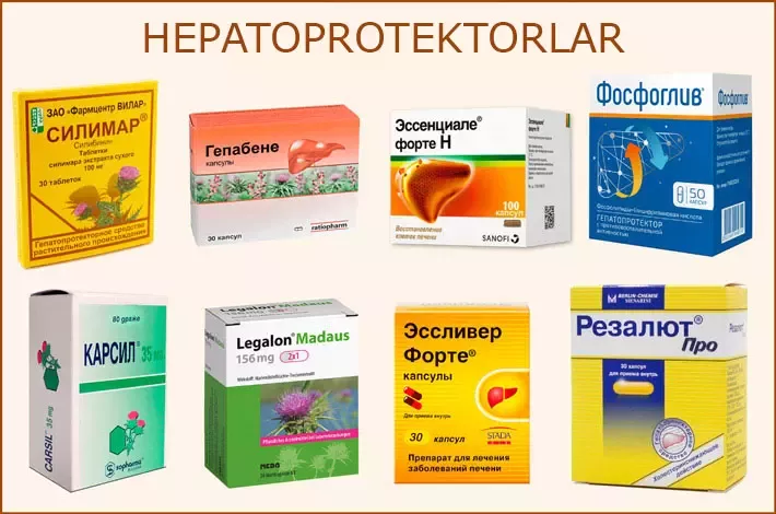 FOTO: Xolestazın müalicəsində hepatoprotektorlar istifadə edilir
